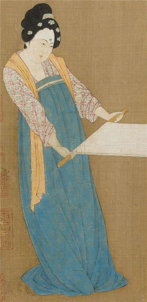 着装的系列开放性元素,相比之下,能看出唐朝女子具有自由且开放的精神