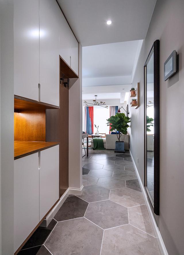 小户型两房两厅装修,一点空间都没浪费,这样的北欧风真好看!