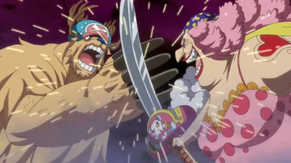 海贼王866集先行:草帽团成长很快,乔巴变身能硬抗大妈一刀