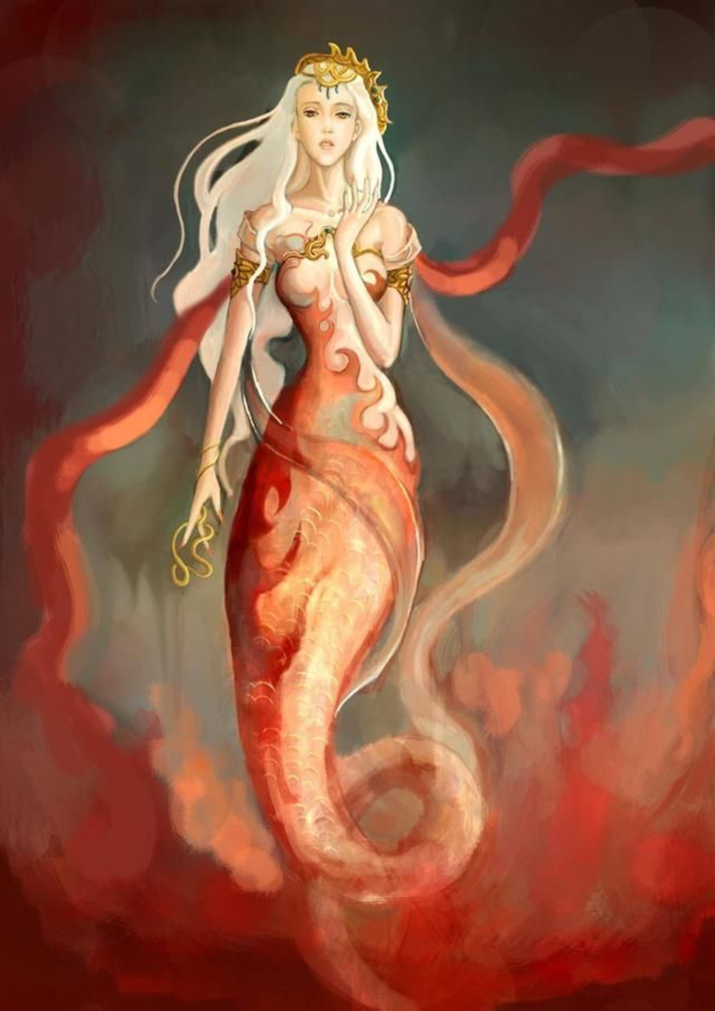 4位人首蛇身的古代神第1位撞塌了天第3位是女性之神