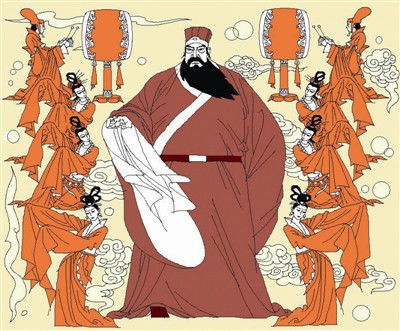 到了西周初年,周公制礼作乐,始行嫡长子继承制——"立嫡以长不以贤,立