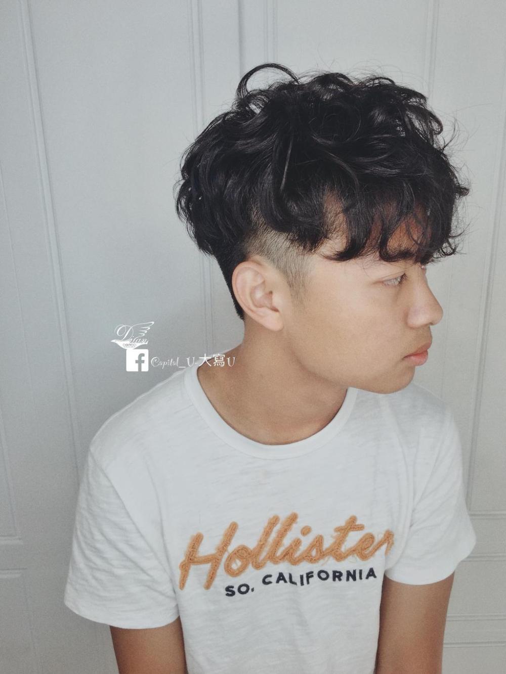 现正流行秋日男生卷发让你一秒圈住女孩心