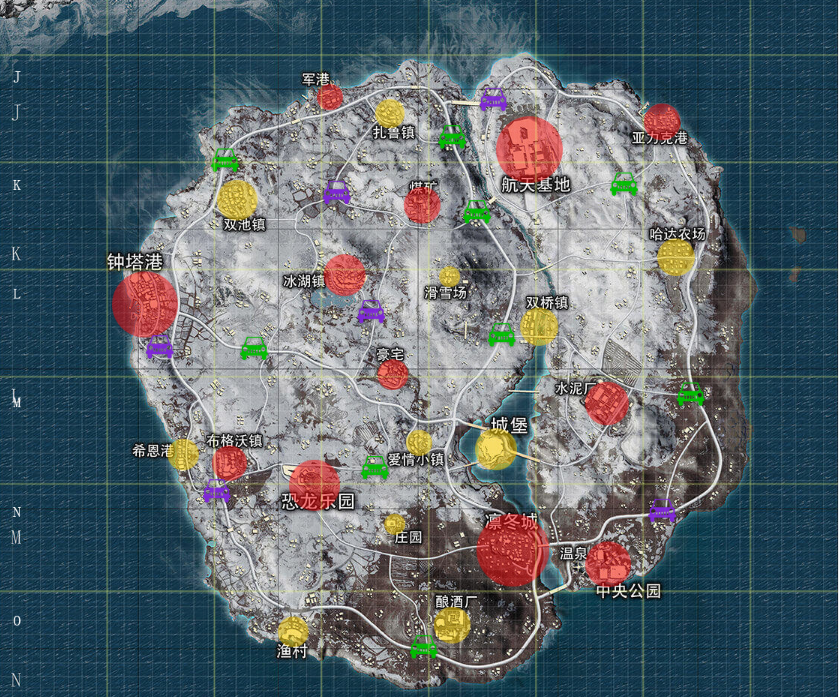 雪地不打航天基地,十把中七把能走出算是大神|雨林|雪地|地图_新浪