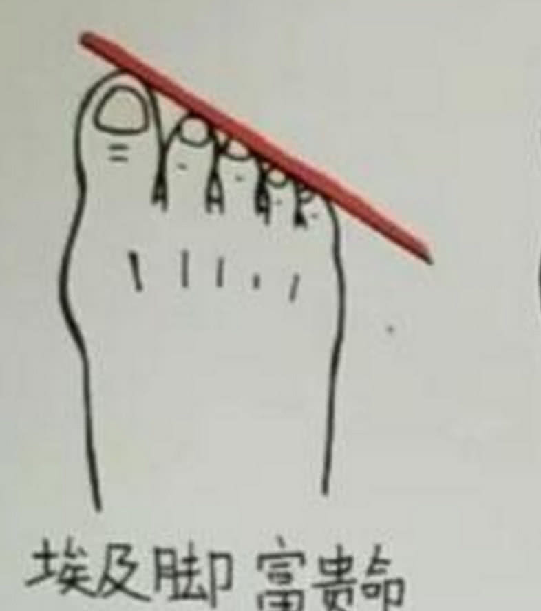 从你脚趾的长度,看你的命运如何?超准