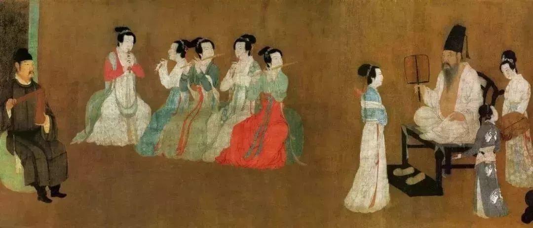 古代名画 | 南唐 顾闳中《韩熙载夜宴图》