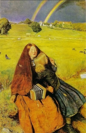 约翰·埃弗里特·米莱斯作品《盲女》欣赏