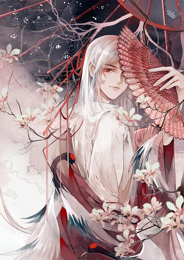 动漫古风图片,寒月退霜风满楼,夜静人幽满腔愁