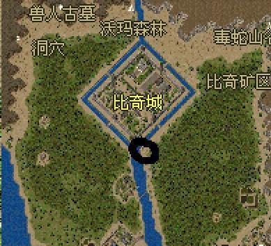 热血传奇:很多老玩家都知道,这才是最经典的地图,可惜被删掉了