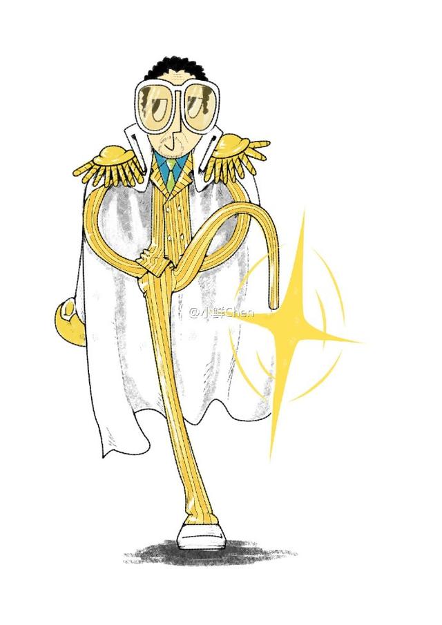 海贼王大眼睛斯摩格大将酷似魔女细长腿的女帝真心辣眼睛