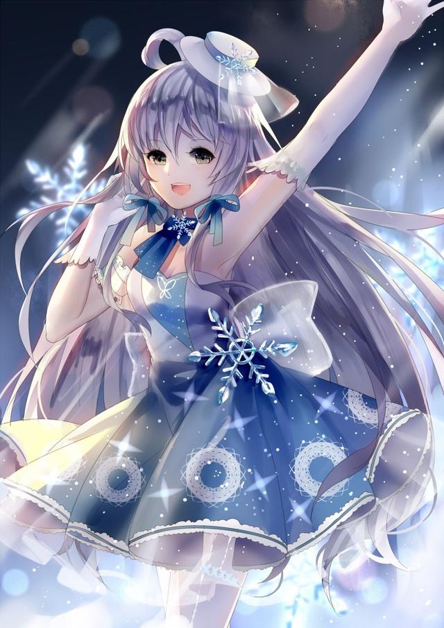 唯美图片世界第一吃货殿下洛天依