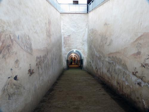 武则天去世后葬在乾陵陵墓地宫应该是这种模样的