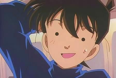 名侦探柯南中的豆豆眼基德大眼萌京极真太可爱了