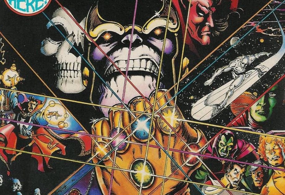 失去无限手套的灭霸而在漫威漫画相关的原著中呢?