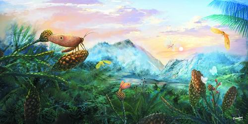 丽蛉化石讲述一亿年前共生关系