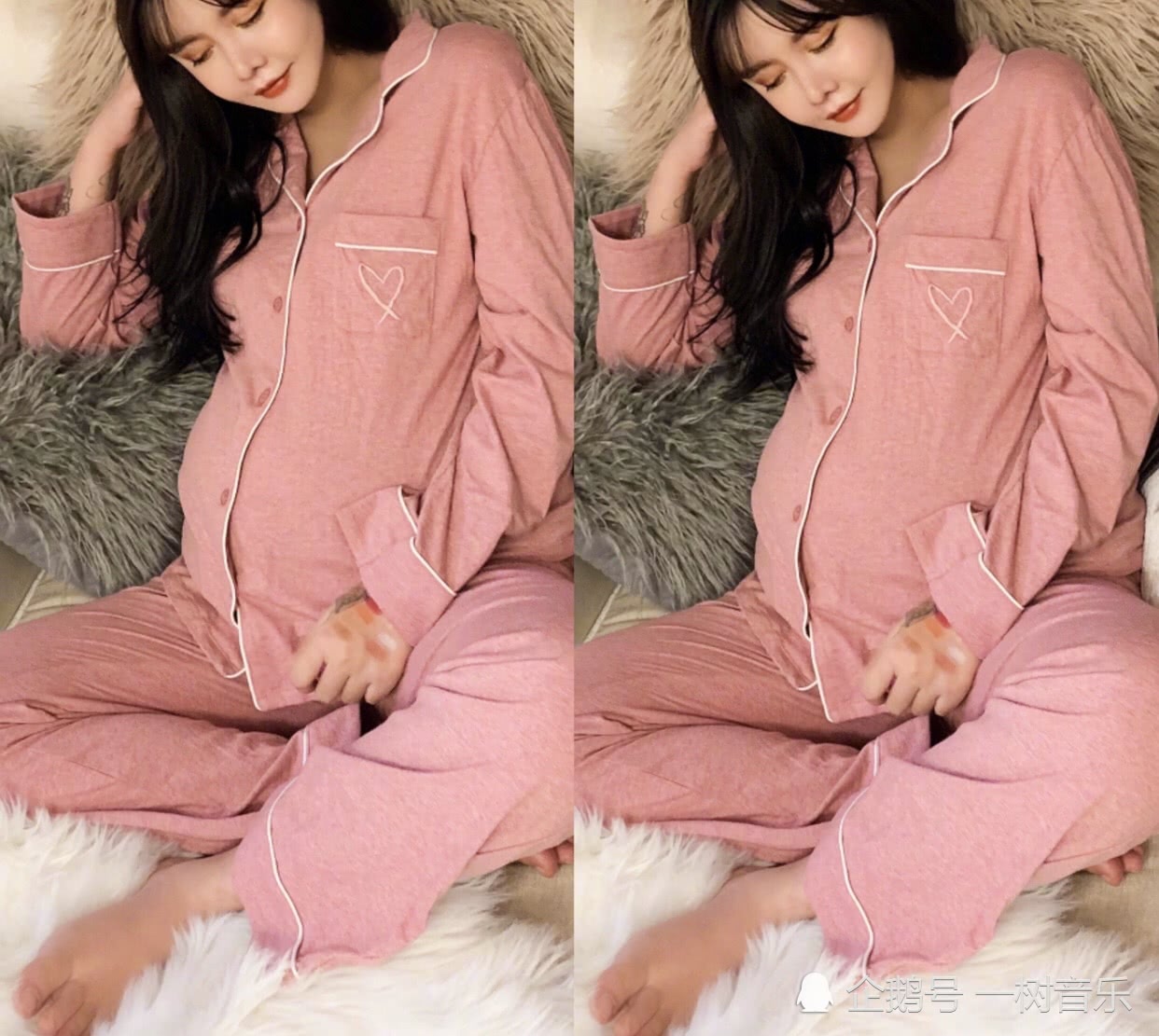 20岁韩安冉自信晒发福照大象腿富态脚实力抢镜网友没少吃