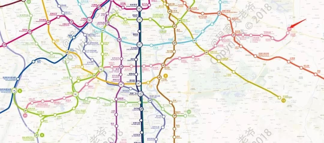 重磅 | 成都轨道交通第四期规划上报方案确定,部分线路被取消!