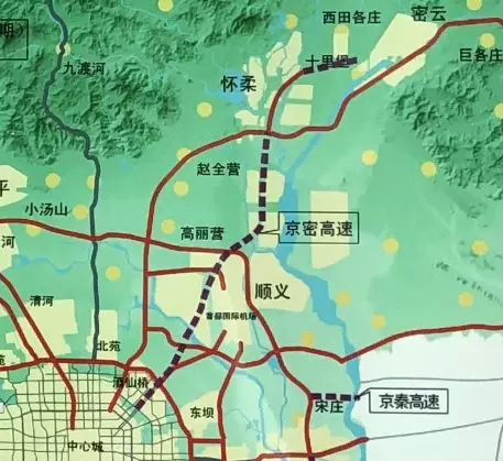 兴延高速-利好延庆西北方向,增加一条到延庆的通道,为了冬奥会修的