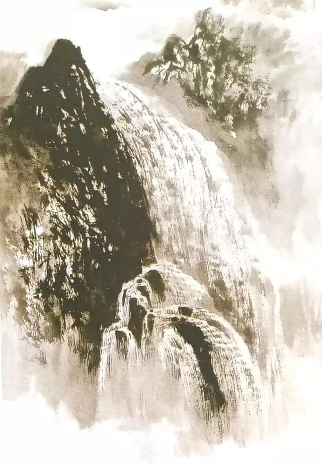 教你怎样画国画 云水的画法步骤|云和|画法|瀑布_新浪新闻