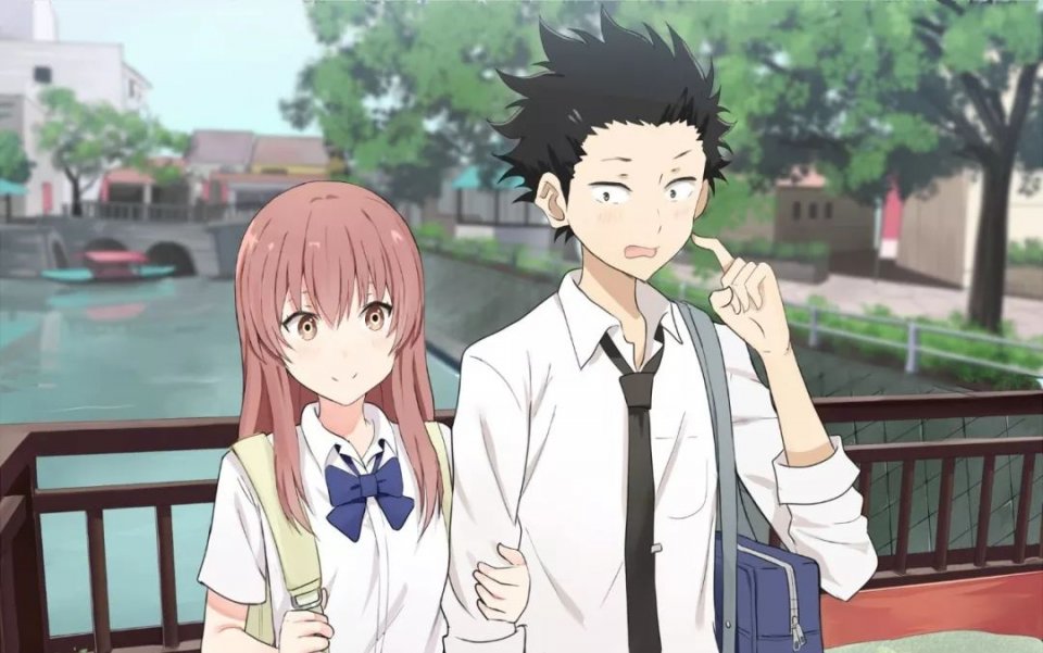 《声之形》讲述的是熊孩子石田将也和失聪少女西宫硝子的相互救赎