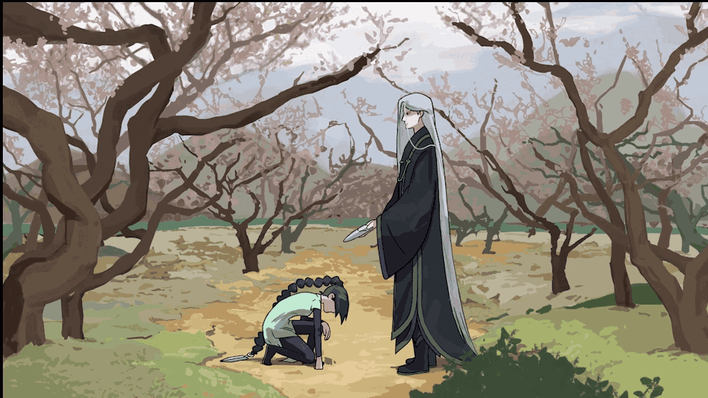 刺客伍六七中梅花十三的师傅和她的父亲关系竟是这样