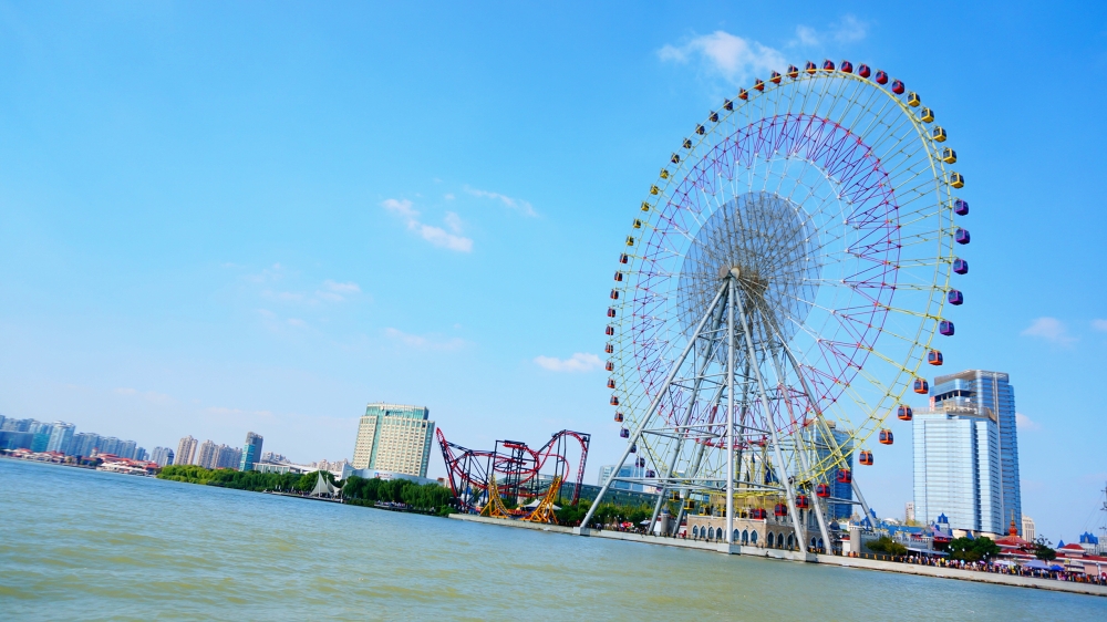 中国5大摩天轮一个比一个漂亮第一个最美第五个最高