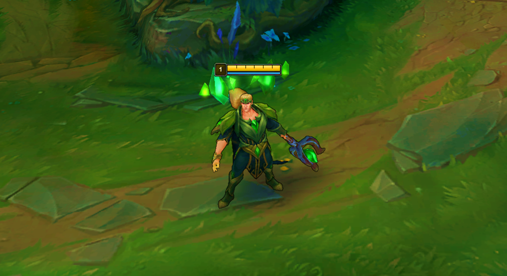 lol:5款送男友的绿皮肤,以为23块小法最好,它2000精粹却完胜