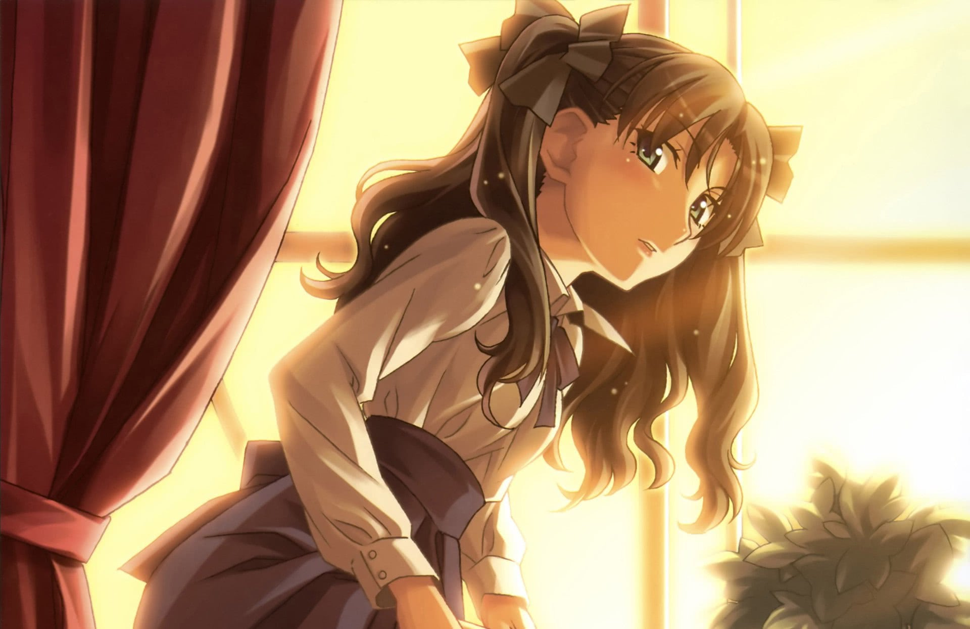 fate中谁才是你们的第一女神我最爱腿玩年的远坂凛