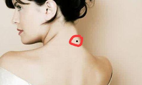 此处有痣的女人百年难遇注定荣华一生喜乐安康