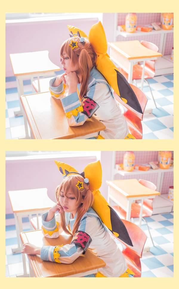 韩国小姐姐cos天命之子davi活力四射超级卡哇伊