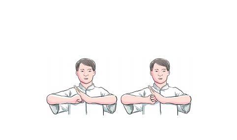 抱拳礼标准动作做传统武术人