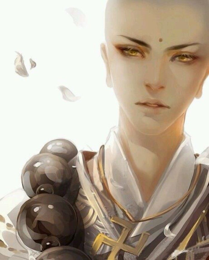 原来二次元连和尚都这么帅,男人看了心动,女人看了心痛