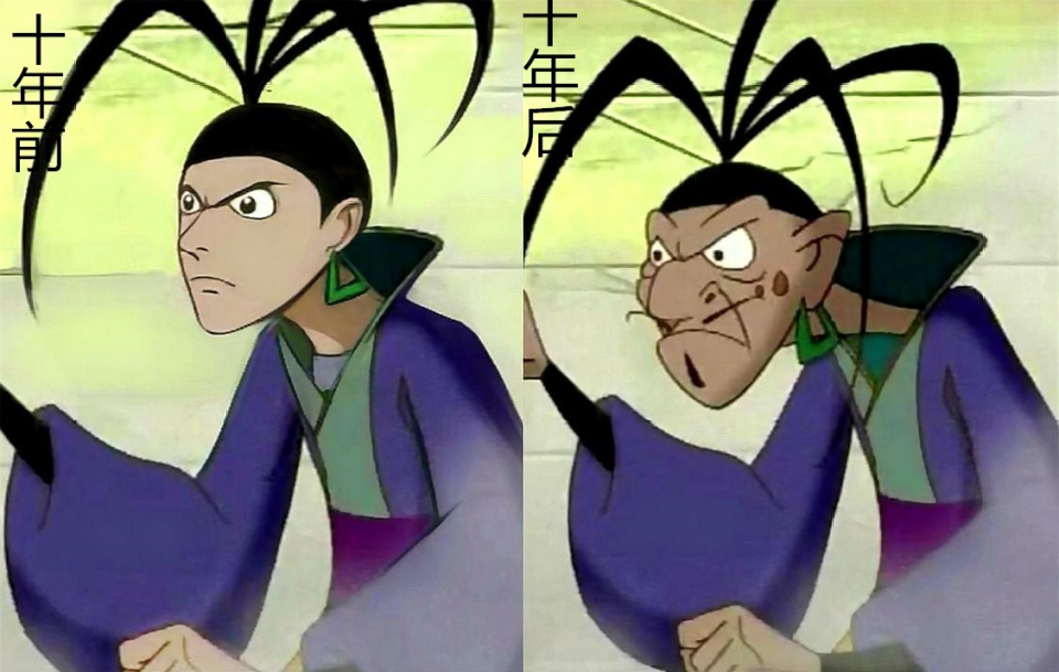 哪吒传奇十年前十年后对比石矶娘娘眉清目秀申公豹判若两人