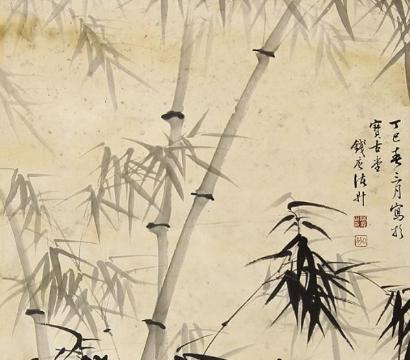 清朝的竹子国画中的巅峰|鲁得|雪竹|别号|兰石|尤佳_新浪新闻