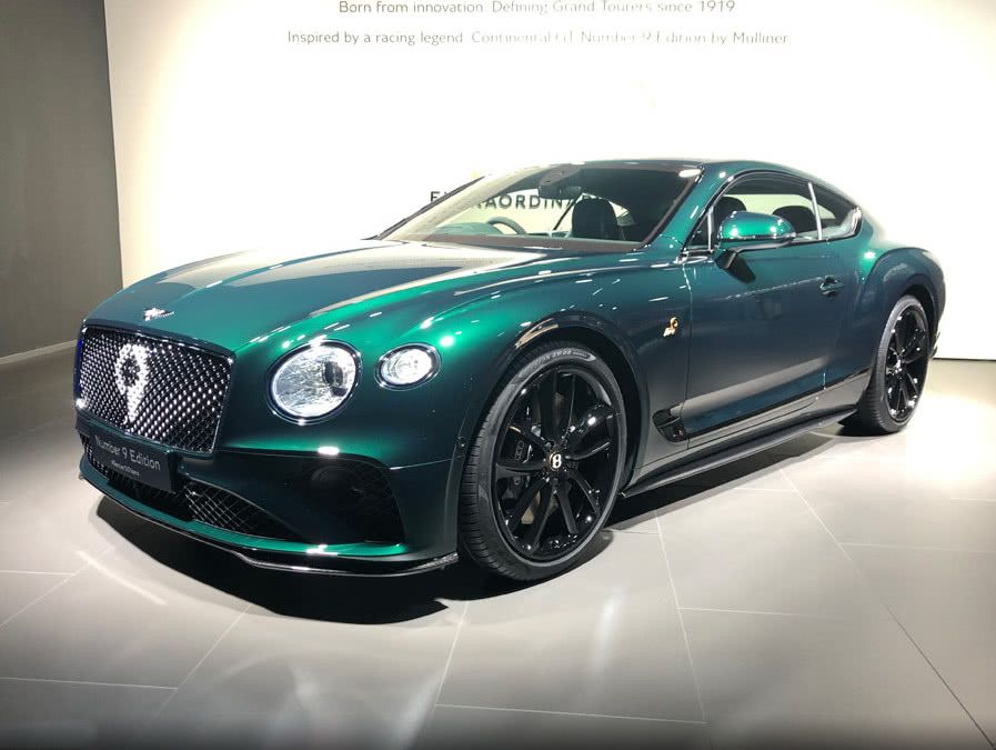 致敬勒芒9号赛车,宾利限量100台欧陆gt,配英国绿涂装!