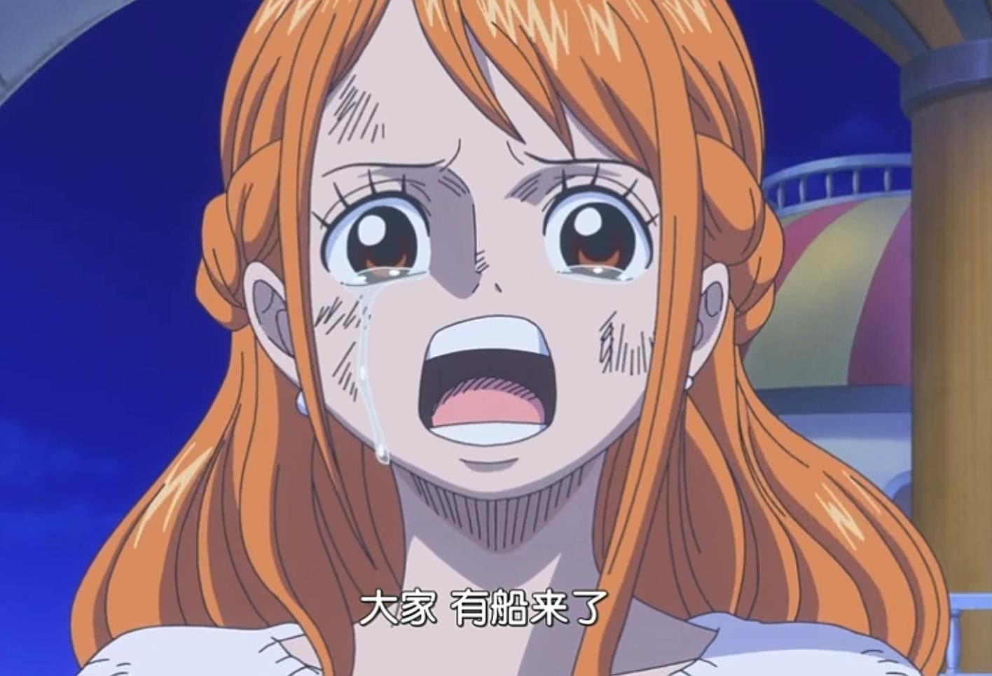 海贼王,看到娜美和山治重聚的那一刻,布琳的表情让人心疼