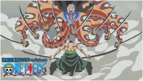 索隆打败了二刀流到八刀流,可是却至今还打不过一刀流|索隆|卡库|海贼