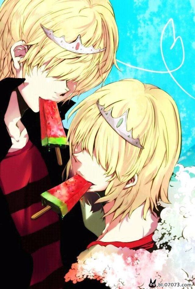 二次元动漫中颜值爆表的双胞胎男神,简直就是复制粘贴的帅气