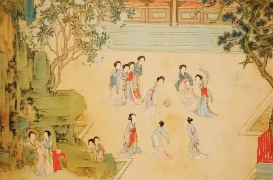 这些激烈的运动,原来古代的美女们经常玩