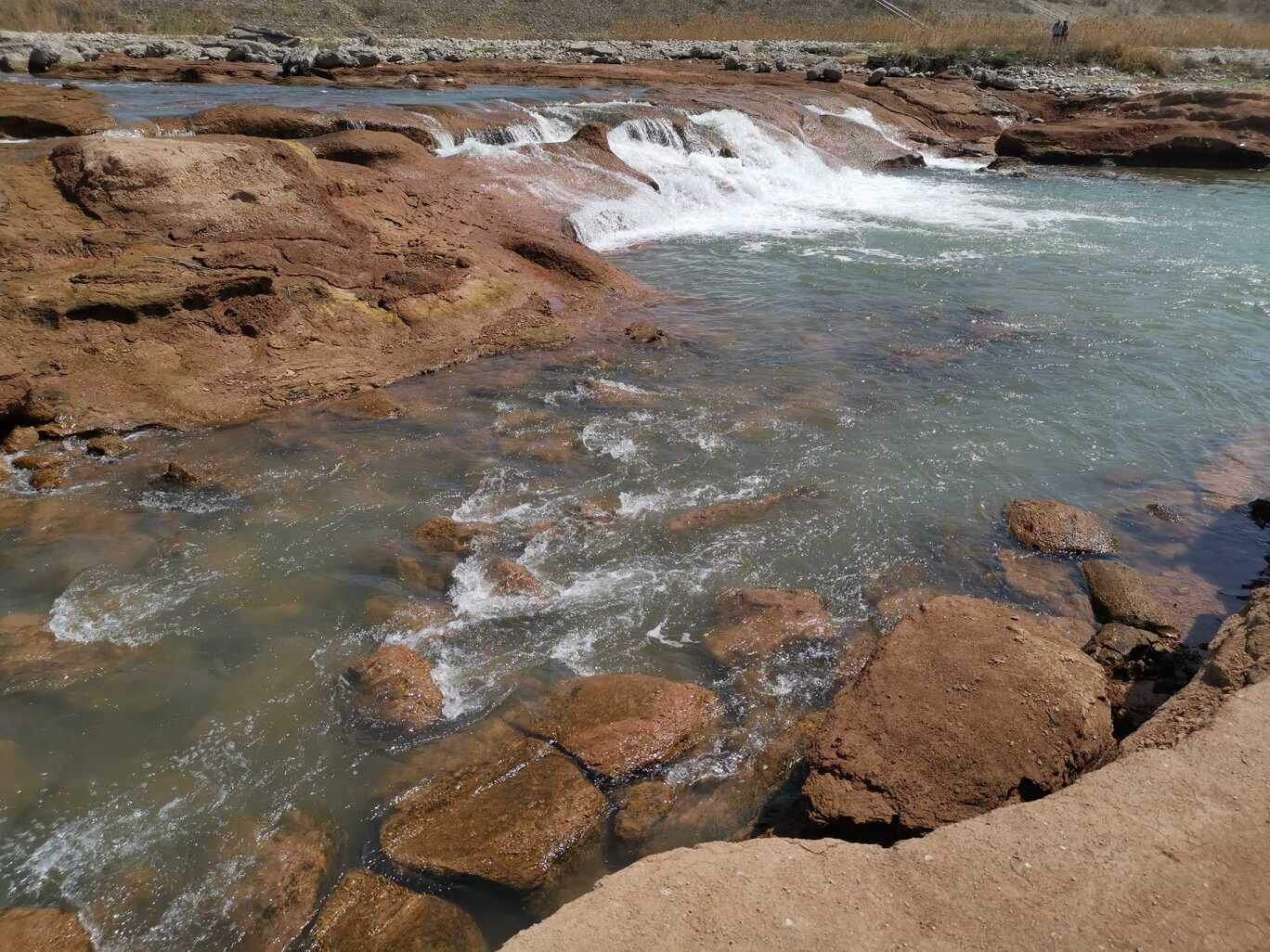 家乡宝鸡千河上的清流秀瀑居然如此憾心