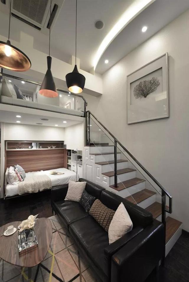 31㎡复式错层设计非常受到现在年轻人和白领的喜爱哟