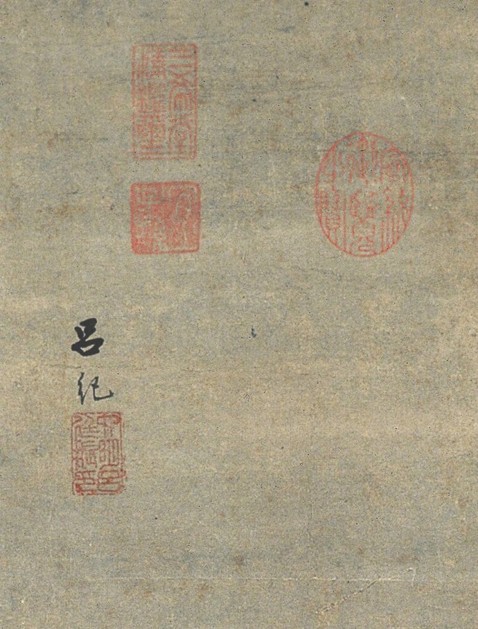 吕纪《寒雪山鸡图》高清图