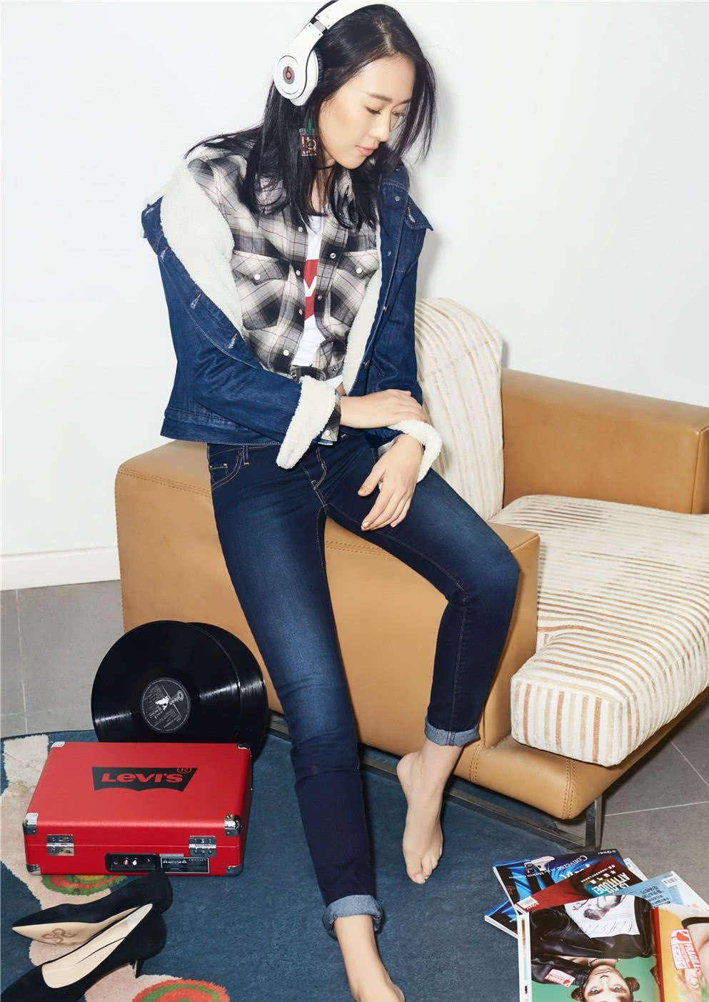 童瑶裤子太长了,机场穿成55分还被网友吐槽