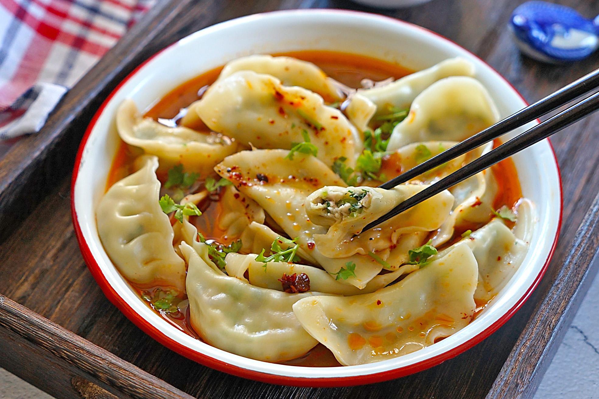 金针菇你还在凉拌?用它做饺馅包饺子,好吃到哭,吃两碗都不过瘾|金针菇