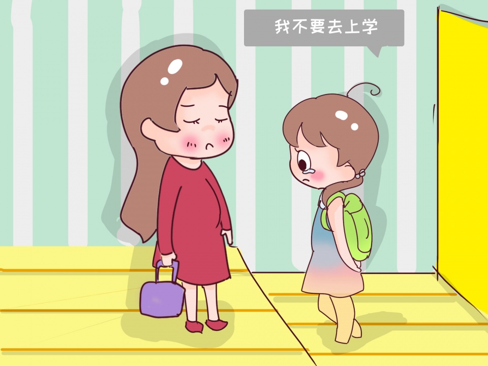 7岁女儿怎么都不肯去上学,宝妈得知真相后,自责的和女儿道歉