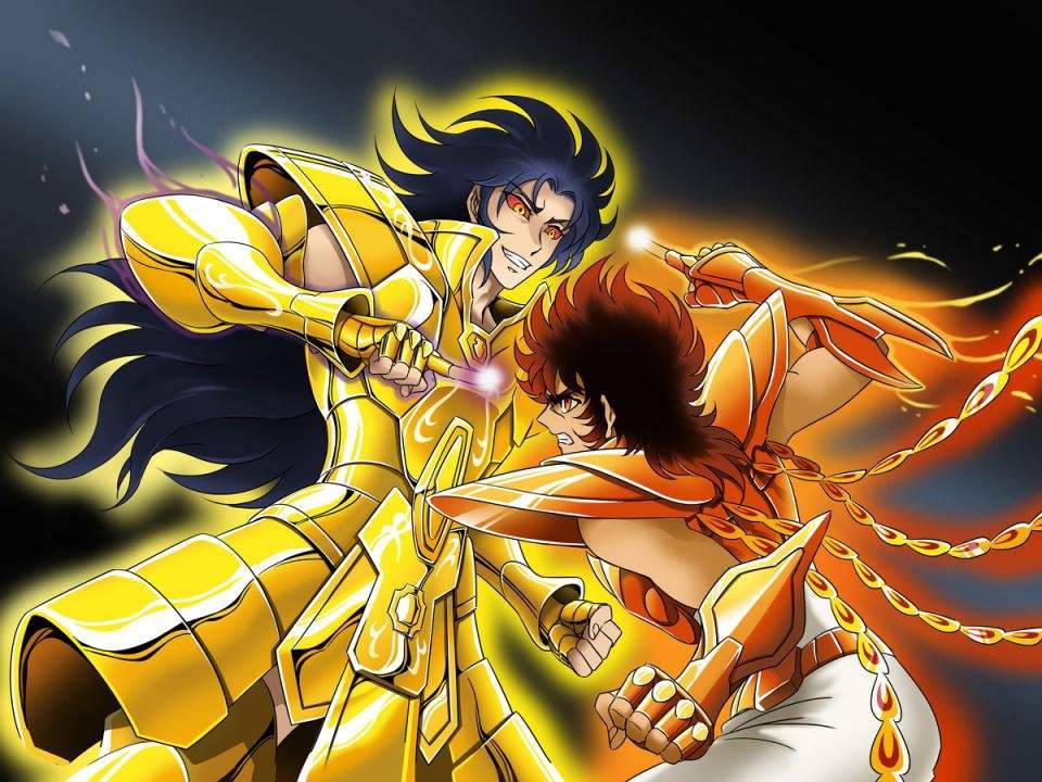 圣斗士撒加是反弹二次凤翅而沙加被二次凤翅直接击飞