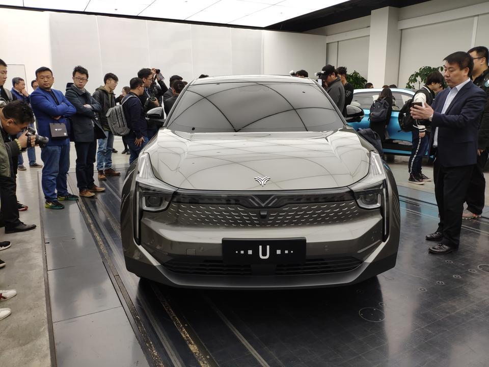 合众新能源汽车旗下第二款量产车型合众u正式亮相