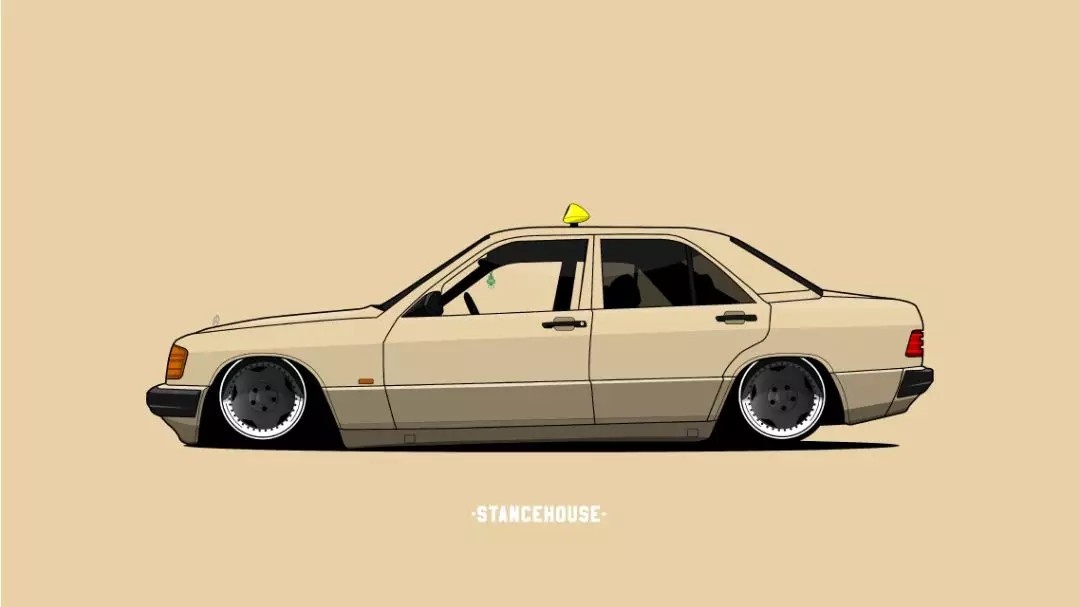 改装车电脑壁纸,这些车你能认全吗?