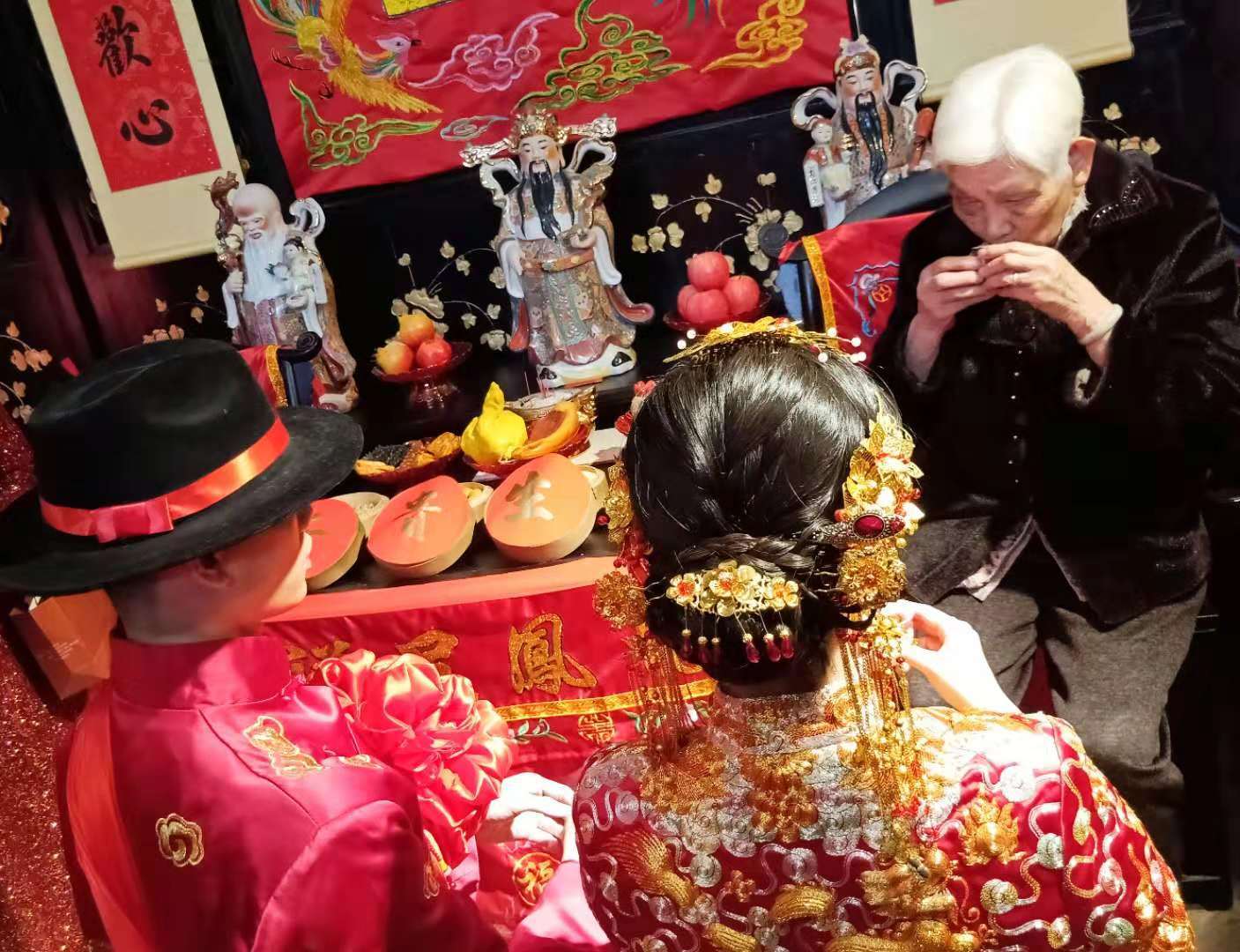 广东大妗姐传统婚礼 中国传统岭南婚嫁文化重现羊城|婚嫁|岭南|羊城_