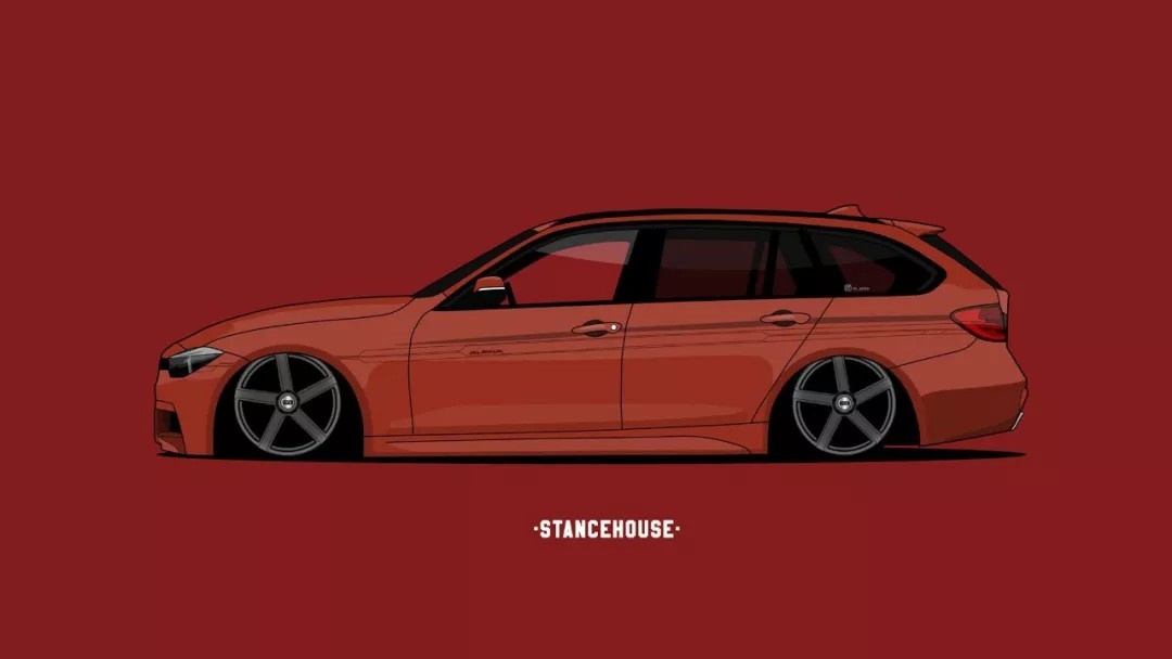 改装车电脑壁纸,这些车你能认全吗?