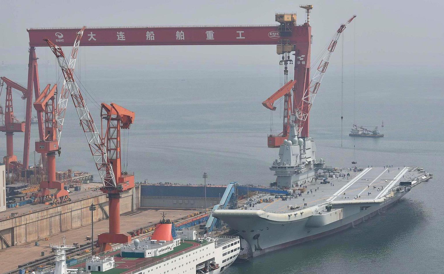 美卫星经过江南造船厂未发现第二艘国产航母美智库疑点重重